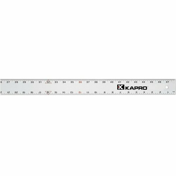 Kapro 308 Aluminum Straight Edge - 1/16" 24" 308-24
